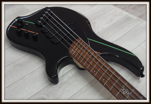 Preview: Dingwall JT3 John Taylor 5-String, Metallic Black, Signature, 2nd Hand